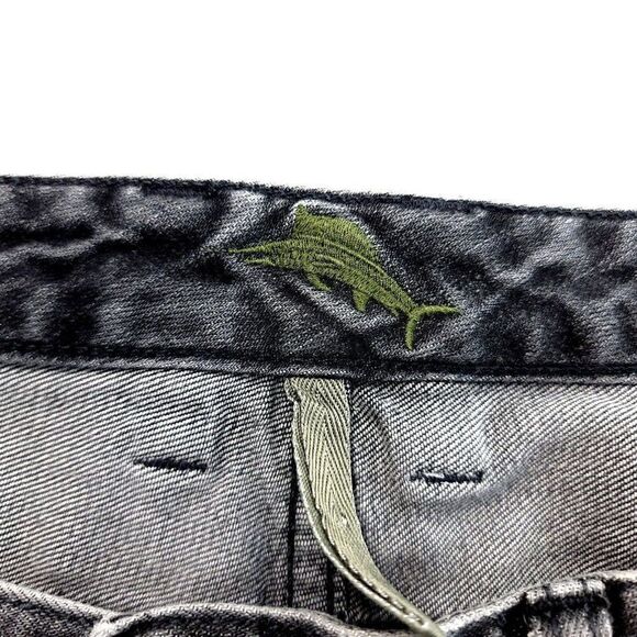 Tommy Bahama Authentic Cotton‎ Polyester Gray Mid Rise Jeans 42/27 Tagged 42/32 - Picture 7 of 11